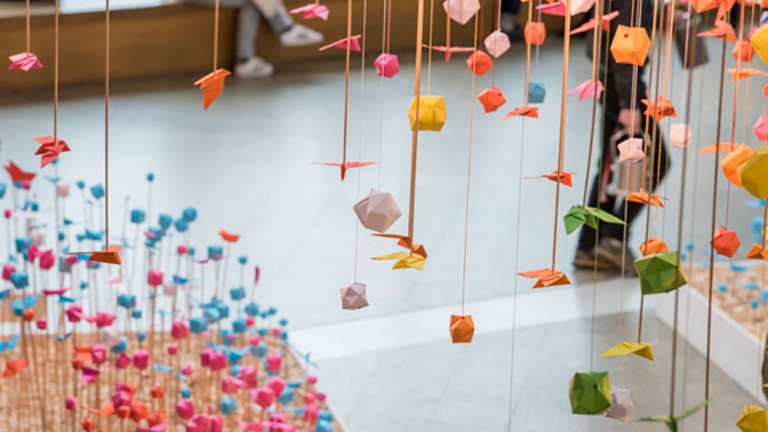 Origami-installation