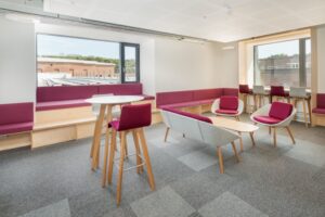 Student focused zone chairs and desks